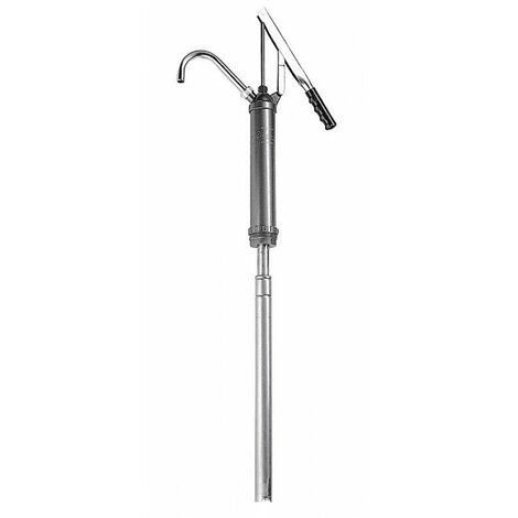 Bomba Manual de Trasvase para Aceite, Lubricantes y Diésel, para Bidones 50-200 L con Tubo Telescópico
