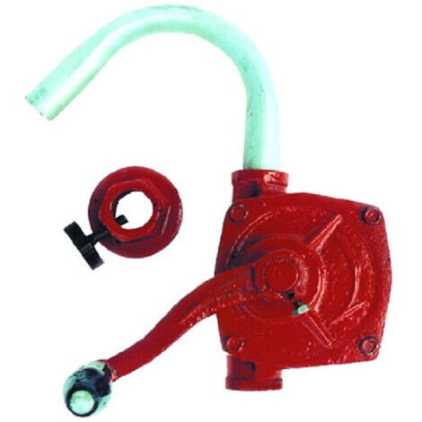 Bomba manual rotativa de aluminio alta 09676