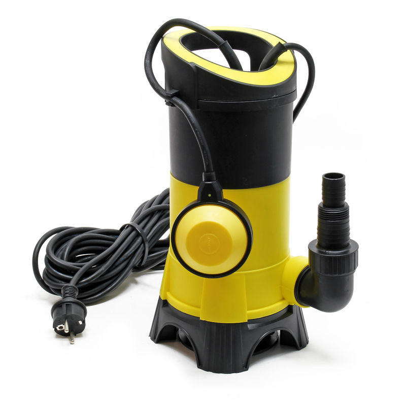 

Bomba para aguas residuales caudal 7500l/h, 400W, altura de 5m, transporta partículas hasta Ø35mm