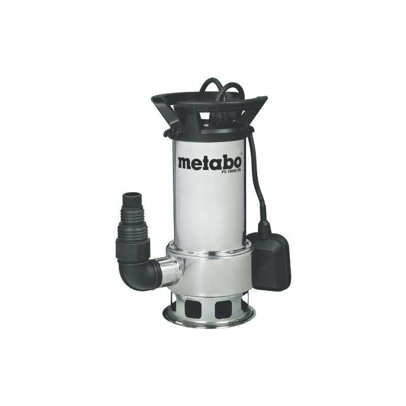 

Bomba sumergible para agua cargado 1100W / 230 V / 50 Hz - Metabo PS18000SN / 251800000