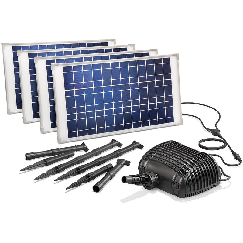 

Bomba solar en cascada para estanque de 100 W y 5000 l/h esotec 101781