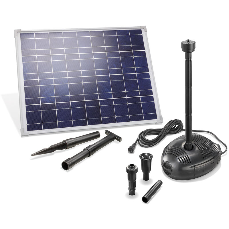 

Bomba solar para estanque de 35 W y 1700 l/h de jardín esotec 101723