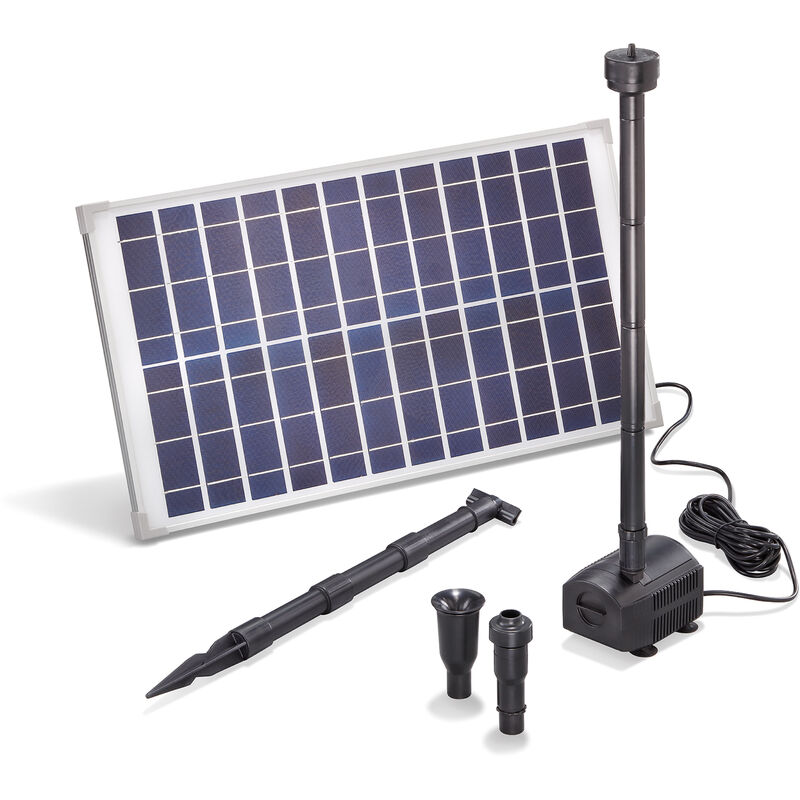 

Bomba solar para estanques de 25 W y 1250 l/h de jardín esotec 101915