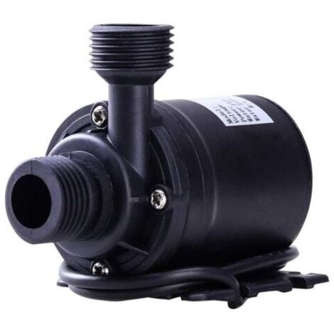 Bomba sumergible sin escobillas de 12 V CC, 800 l/h, 5 m, para sistema de circulación de agua solar de fuentes y piscinas.