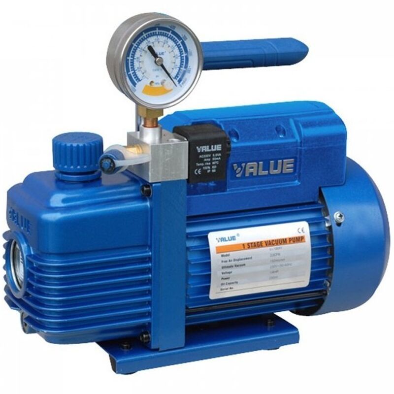 

Bomba Vacio Value VacuometroSolenoide Doble Efecto 373w