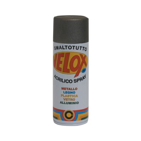 bombe aA rosol acrylique velox ancre en fer micacA  noir 400 ml A mail