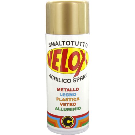 Bombe aA rosol en acrylique Velox avec ancre effet or moderne N 113 ml 400