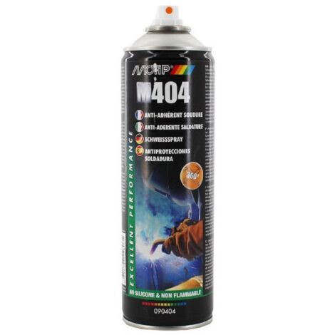 Bombe aérosol anti-adhérent soudure Motip M404 500ml