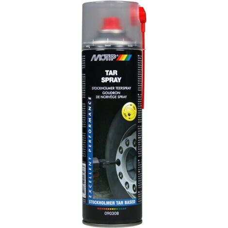 Bombe aérosol goudron de Norvège en spray Motip M308 500ml