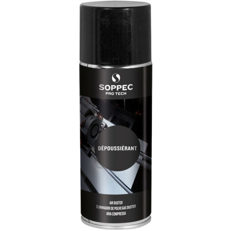 BOMBE AÉROSOLS SOPPEC DÉPOUSSIÈRANT 400ml (200ml NET) - 960133W