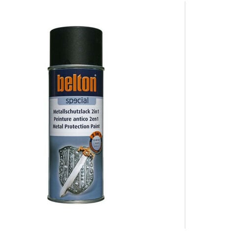 AUTO-K-HERPE Peinture anticorrosion aérosol 400ml noir - BELTON