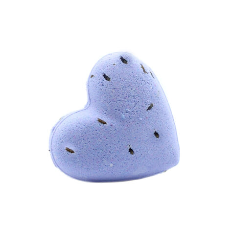 Bombe de Bain Coeur d'Amour 70g - Lavande Française- Vendu par 1