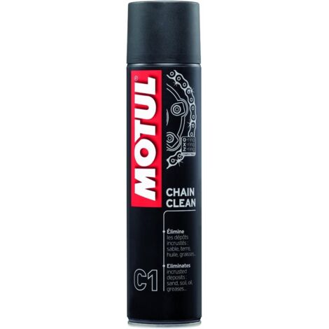 Bombe de nettoyant chaine pour moto Motul Chain Clean MC Care C1