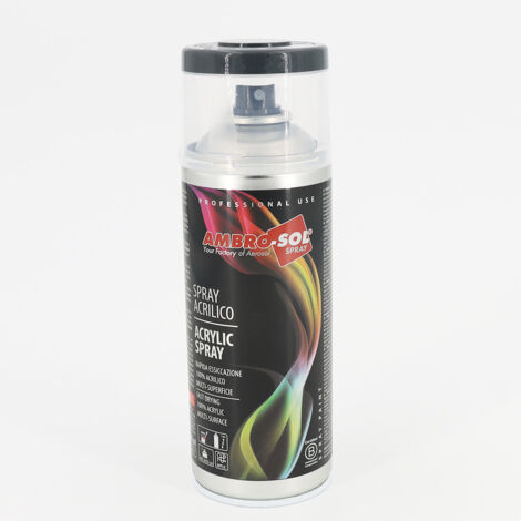 Bombe de peinture acrylique en aérosol grise RAL 7016 GRIS