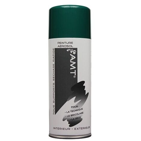 Bombe de peinture aérosol 0,330 L – Peinture acrylique professionnelle – Application intérieure et extérieure – Supports : bois, métal, plastique – AMT - BPA11