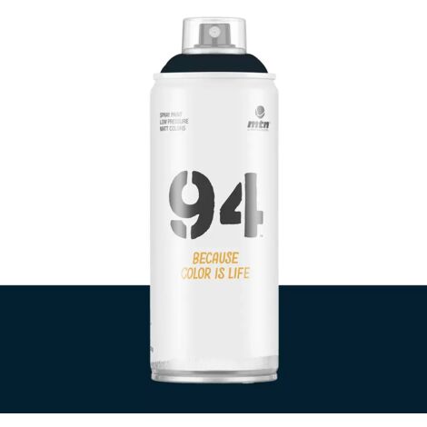 Bombe de peinture aérosol MTN 94 Bleu Poséidon (RV-163) 0,4 L