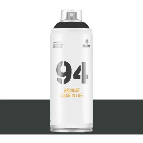 Bombe de peinture aérosol MTN 94 Gris anthracite (RV-7016) 0,4 L