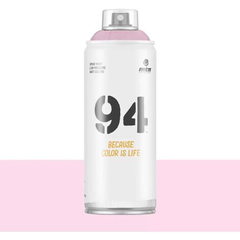 Bombe de peinture aérosol MTN 94 Rose Tokyo (RV-164) 0,4 L