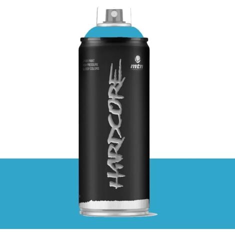 Bombe de peinture aérosol MTN Hardcore Bleu clair (RV-8) 0,4 L