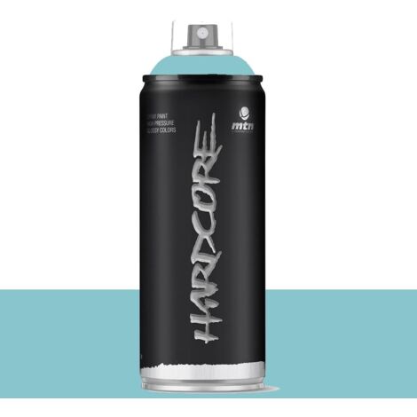 Bombe de peinture aérosol MTN Hardcore Bleu Himalaya (RV-13) 0,4 L