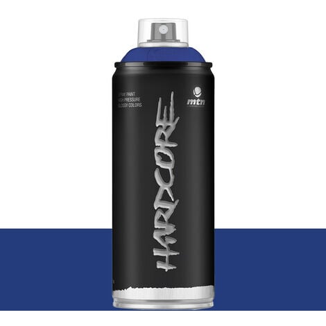 Bombe de peinture aérosol MTN Hardcore Bleu lewis (RV-32) 0,4 L