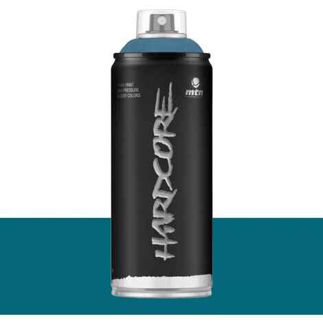 Bombe de peinture aérosol MTN Hardcore Bleu planète (RV-14) 0,4 L
