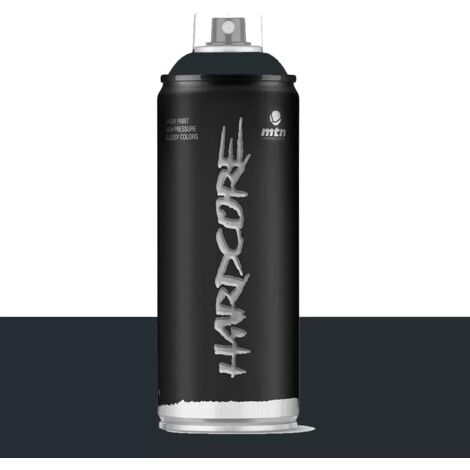 Bombe de peinture aérosol MTN Hardcore Gris Anthracite (RV-7016) 0,4 L