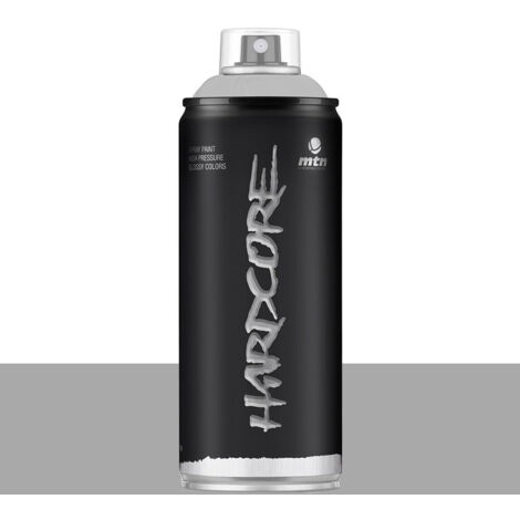 Bombe de peinture aérosol MTN Hardcore Gris matière (RV-262) 0,4 L