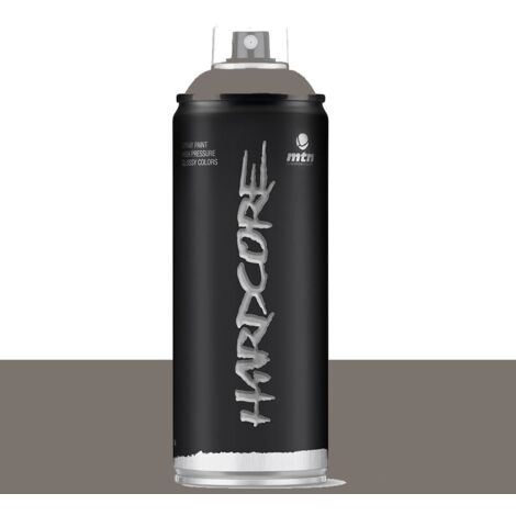 Bombe de peinture aérosol MTN Hardcore Gris nazgul (RV-40) 0,4 L