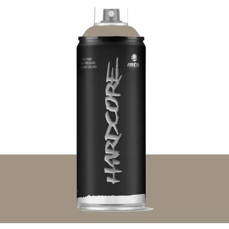 Bombe de peinture aérosol MTN Hardcore Gris regina (RV-42) 0,4 L