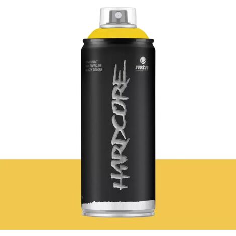 Bombe de peinture aérosol MTN Hardcore Jaune luxor (RV-239) 0,4 L