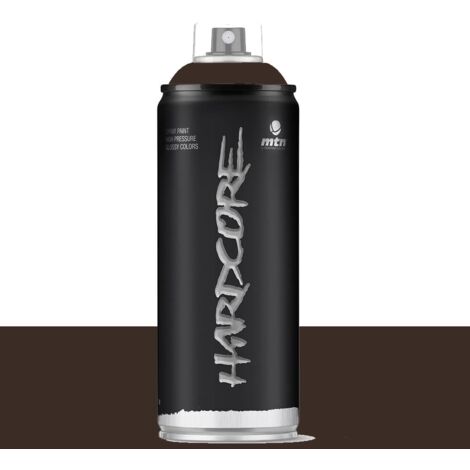 Bombe de peinture aérosol MTN Hardcore Marron tabac (RV-8017) 0,4 L