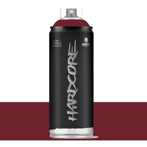 Bombe de peinture aérosol MTN Hardcore Rouge Bordeaux (RV-3004) 0,4 L