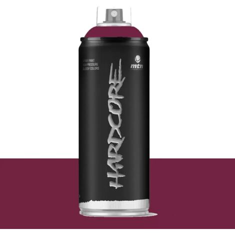 Bombe de peinture aérosol MTN Hardcore Rouge merlot (RV-213) 0,4 L