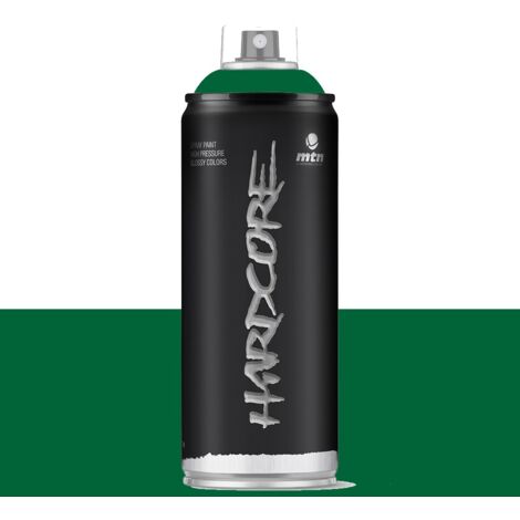Bombe de peinture aérosol MTN Hardcore Vert Lutèce (RV-5) 0,4 L