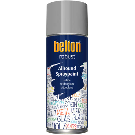 Bombe de peinture Belton Robust RAL 7035 Gris clair satiné 400ml
