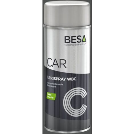 Bombe de peinture bi composant Gris Signalisation B RAL 7043   Satin