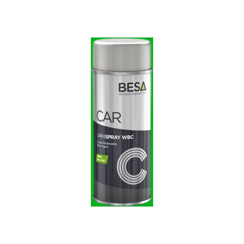 Besa - Bombe de peinture bi composant Vert Brillant ral 6038 Brillant