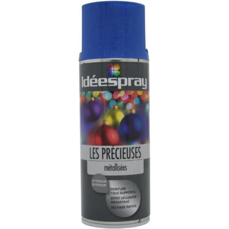 Bombe de peinture Bleu métal