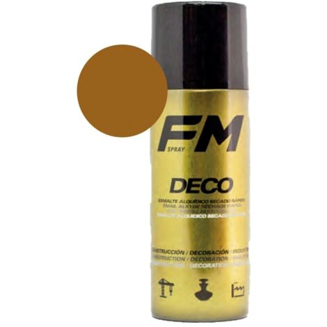 Bombe de peinture brun terre 400ml Brun terre - RAL 8001 Brun terre - RAL 8001