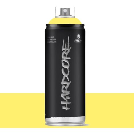 Bombe de peinture - Jaune fiesta - RV-20 - Hardcore MTN - 400ml