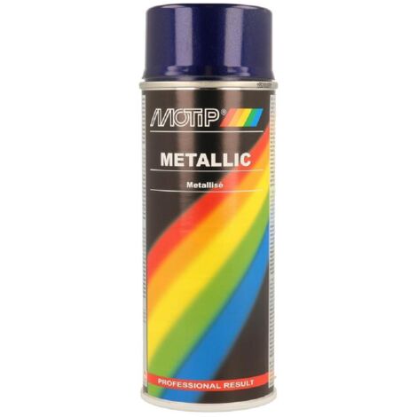 Bombe de peinture Motip Violet métallisé 400ml M04050 auto pour moto scooter
