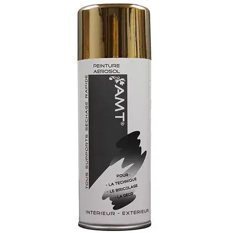 Bombe de peinture Or 330ml - Amt