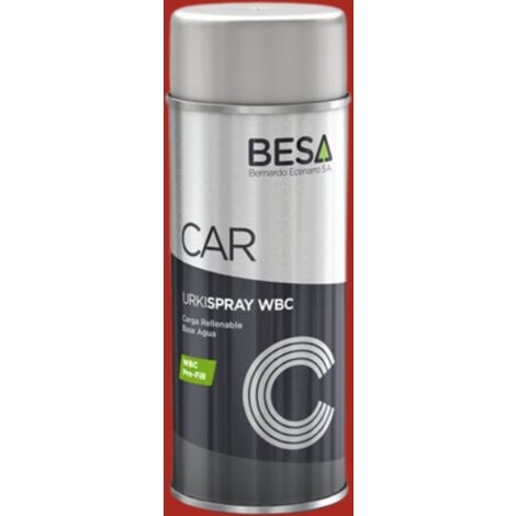 Bombe de peinture Rouge Feu RAL 3000  Satin