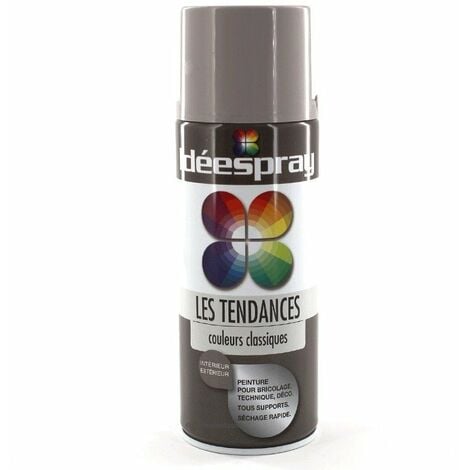 SINTO - IDEESPRAY Bombe de peinture Taupe brillant