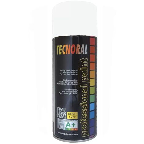 Bombe de peinture TECNORAL (Nespoli) Blanc neige 0,4 L
