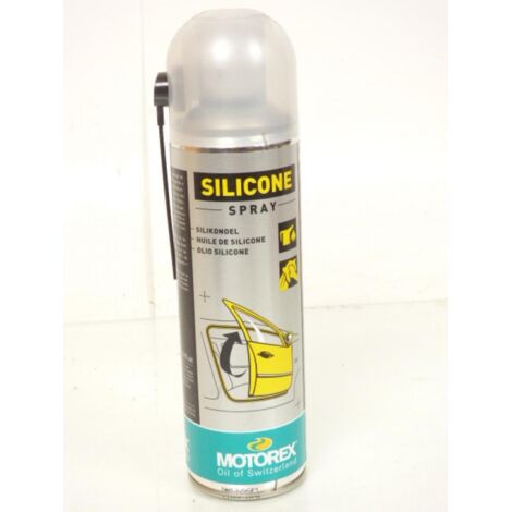 Bombe d'huile de silicone pour motorex en spray de 500ml aerosol