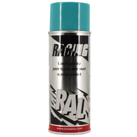 Bombe peinture - AUTO K - RAL 5018 Bleu Turquoise (Racing) - 400 ml - RAL normalisé - pour carrosserie