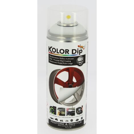 Bombe peinture finition blanche - Spray 400ml - KolorDip