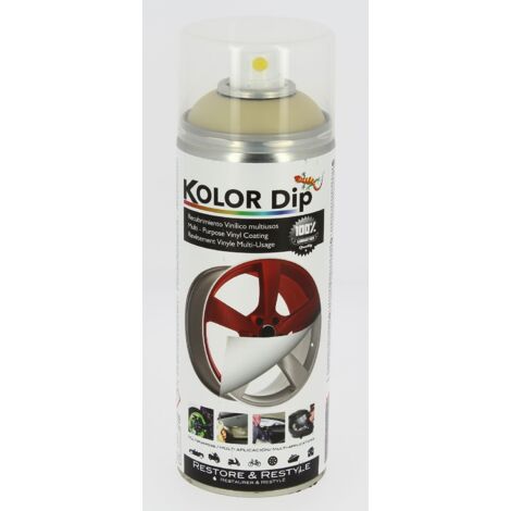 Bombe peinture finition or perle metallique - Spray 400ml - KolorDip